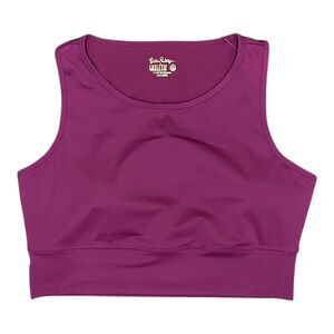 Lilly Pulitzer Bentlee Bra Top UPF 50 Mulberry Size XL